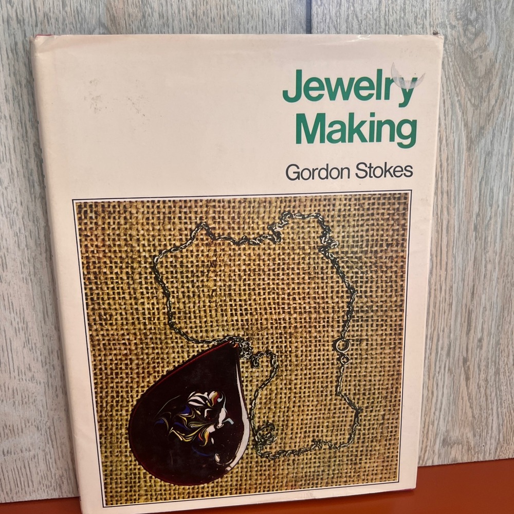 Jewelry Making Gordon Stokes 1974 Vtg HC Craft Instructional Book